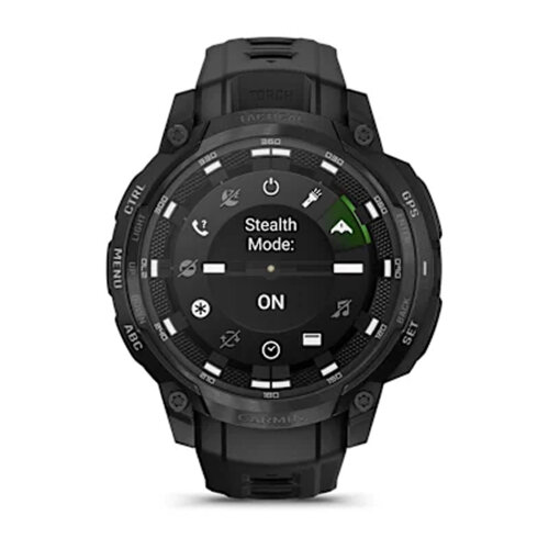 Умные часы Garmin Instinct Crossover 45mm, AMOLED - Tactical Edition, Black