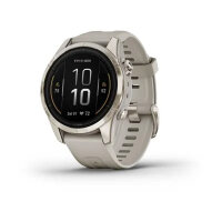 Умные часы Garmin Epix Pro (Gen 2) 42mm Sapphire Edition Soft Gold Light Sand Band