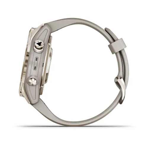 Умные часы Garmin Epix Pro (Gen 2) 42mm, Sapphire Edition, Soft Gold, Light Sand Band