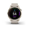 Умные часы Garmin Epix Pro (Gen 2) 42mm, Sapphire Edition, Soft Gold, Light Sand Band