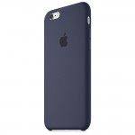 Чехол силиконовый для iPhone 6s Plus Темно-синий