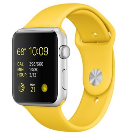 Yellow apple watch outlet band 42mm