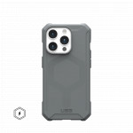 Защитный чехол Uag Essential Armor для iPhone 15 Pro с MagSafe - Серебро (Silver)