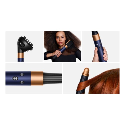 Мультистайлер и фен Dyson Airwrap i.d. Curly+Coily - Prussian Blue/Rich Copper