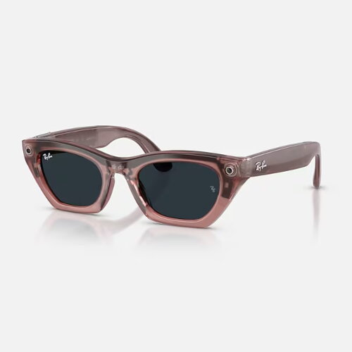 Ray-Ban Meta Gen 3 Zena Transitions (молочно-розовый /  серый фотохром)