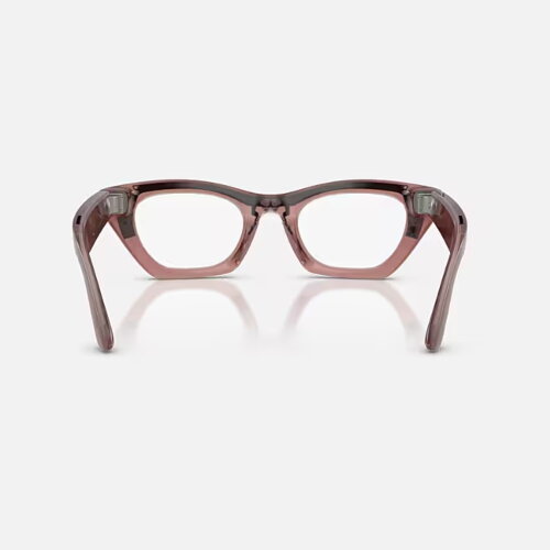 Ray-Ban Meta Gen 3 Zena Transitions (молочно-розовый /  серый фотохром)