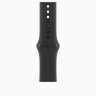 Apple Watch Series 10 46mm, Silver Aluminum Case with Sport Band - Black