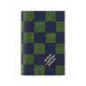 Обложка для паспорта Louis Vuitton Damier Heritage Blue/Green