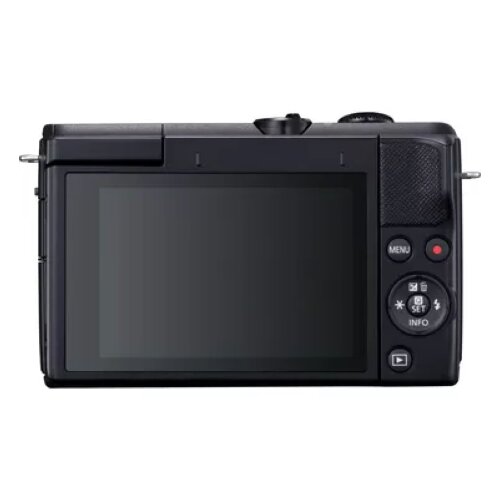Canon EOS M200 Body - Black + EF-M 15-45mm + EF-M 55-200mm Lenses