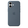 Силиконовый чехол для iPhone 17 с MagSafe - Синий (Anchor Blue)