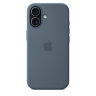 Силиконовый чехол для iPhone 17 с MagSafe - Синий (Anchor Blue)