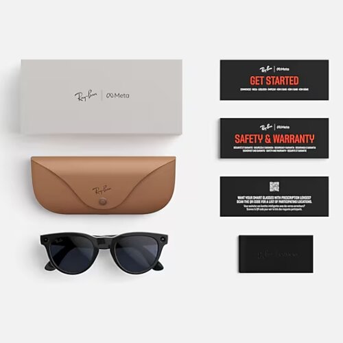 Ray-Ban Meta Gen 2 Wayfarer (матовая черная оправа, линзы прозрачные) M