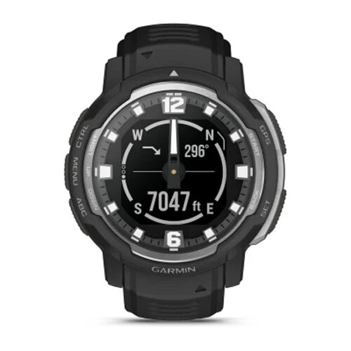 Умные часы Garmin Instinct Crossover 45mm, Standard Edition, Black