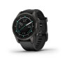 Умные часы Garmin Epix Pro (Gen 2) 42mm, Sapphire Edition,Carbon Gray DLC Titanium, Black Band