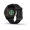 Умные часы Garmin Epix Pro (Gen 2) 42mm, Sapphire Edition,Carbon Gray DLC Titanium, Black Band