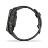 Умные часы Garmin Epix Pro (Gen 2) 42mm, Sapphire Edition,Carbon Gray DLC Titanium, Black Band