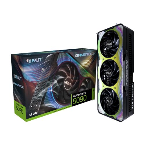 Игровая видеокарта NVIDIA PALIT GeForce RTX 5090 GameRock OC