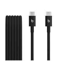 Комплект из двух плетёных кабелей Beats USB-C — USB-C, черный