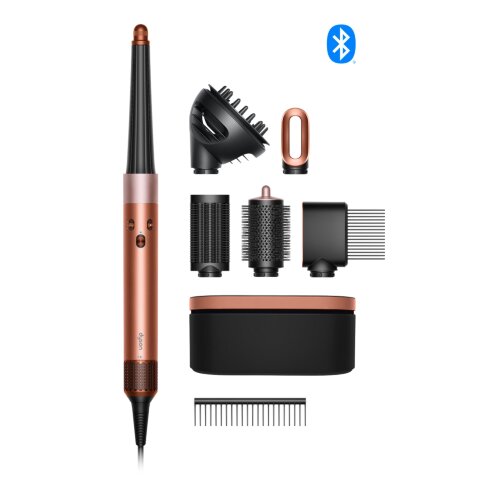 Мультистайлер и фен Dyson Airwrap i.d. Curly+Coily - Amber silk