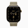 Apple Watch Series 12 42mm, Radiant Gold Titanium Case with Modern Buckle - Sage
