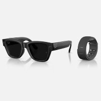 Meta Ray-Ban Display Transitions (черный полированный /  серый фотохром)