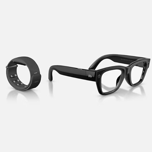 Meta Ray-Ban Display Transitions (черный полированный /  серый фотохром)