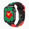 Apple Watch Series 10 42mm, Slate Titanium Case with Sport Band - Unity Bloom