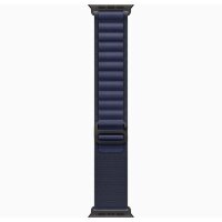 Браслет для Apple Watch Ultra 49mm Alpine Loop Titanium Black (L) - Navy (Синий)