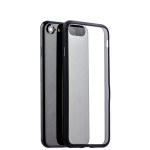 Силиконовая чехол-накладка Deppa Neo для iPhone 8 и 7 - Черный борт