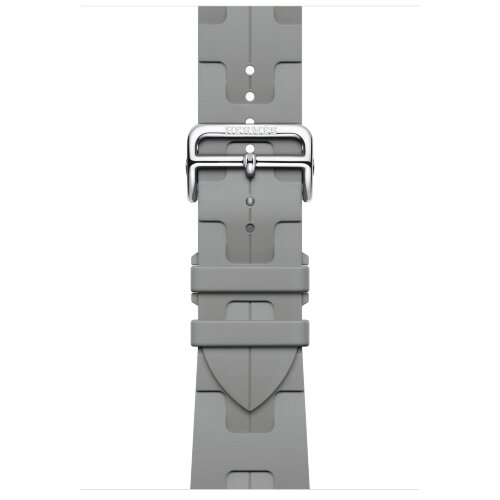 Apple Watch Hermes Series 10 46mm, спортивный ремешок Kilim серый