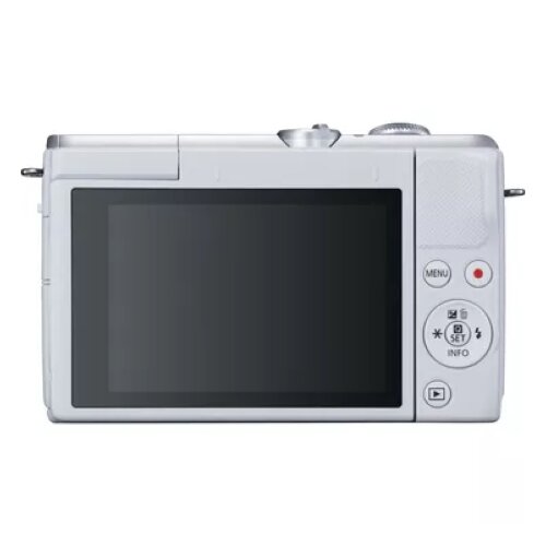 Canon EOS M200 Body - White + EF-M 15-45mm Silver
