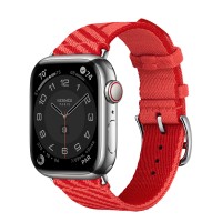 Apple Watch Series Hermes 8 41mm, Jumping Tour Rose Texas / Rouge Piment