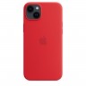 Силиконовый чехол для iPhone 14 Plus с MagSafe - Красный