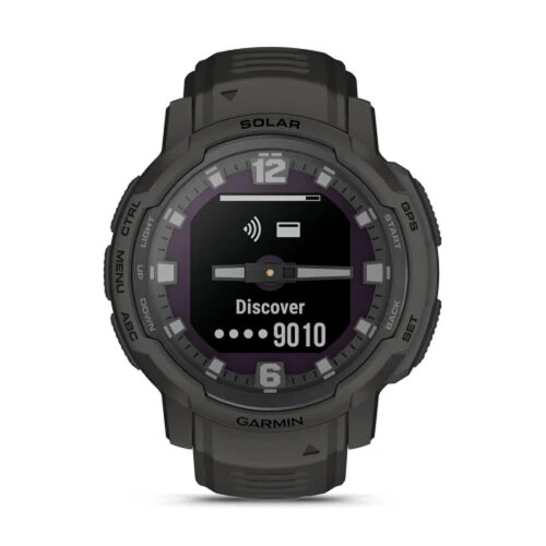 Умные часы Garmin Instinct Crossover Solar 45mm, Graphite