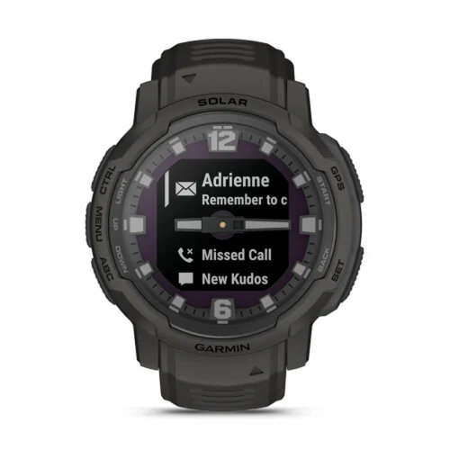 Умные часы Garmin Instinct Crossover Solar 45mm, Graphite