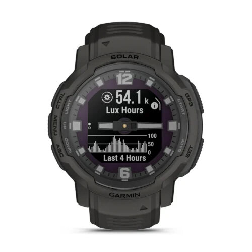 Умные часы Garmin Instinct Crossover Solar 45mm, Graphite