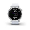 Умные часы Garmin Epix Pro (Gen 2) 42mm, Standard Edition, Silver, Whitestone Band