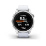 Умные часы Garmin Epix Pro (Gen 2) 42mm, Standard Edition, Silver, Whitestone Band