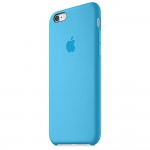 Чехол силиконовый для iPhone 6s Plus Голубой
