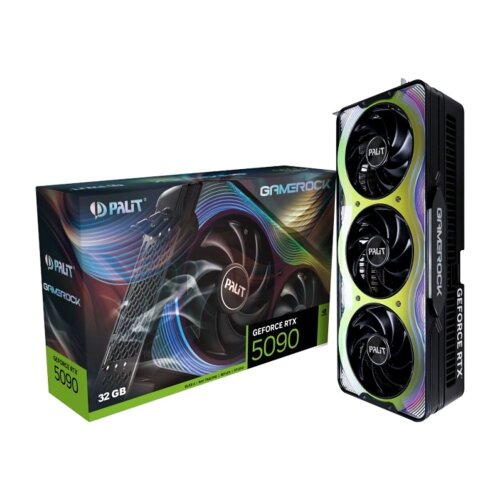 Игровая видеокарта NVIDIA PALIT GeForce RTX 5090 GameRock