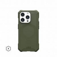 Защитный чехол Uag Essential Armor для iPhone 15 Pro с MagSafe - Оливковый (Olive Drab)
