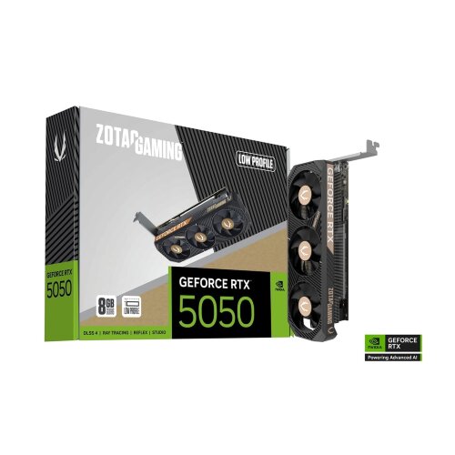 Игровая видеокарта NVIDIA ZOTAC GAMING GeForce RTX 5050 Low Profile