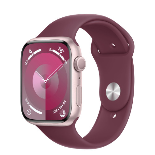 Apple Watch Series 9 41mm, Pink Aluminum Case with Sport Band - Mulberry