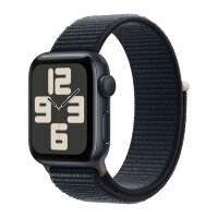 Apple Watch SE (2023) 40mm, Midnight Aluminum Case with Sport Loop - Midnight (Черный)