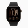Apple Watch Series 12 42mm, Dark Bronze Aluminum Case with Sport Band - Black
