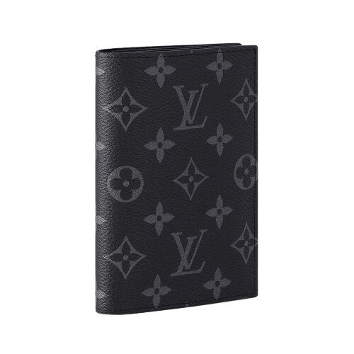 Обложка для паспорта Louis Vuitton Monogram Eclips