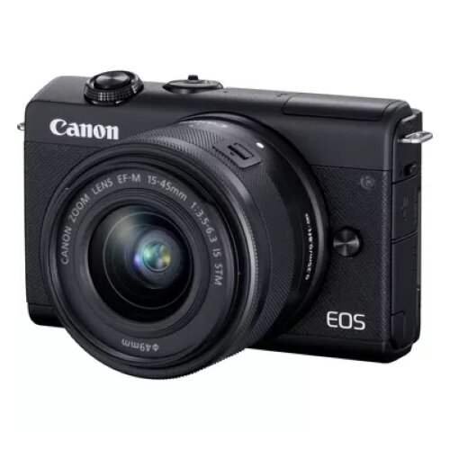 Canon EOS M200 Body - Black + EF-M 15-45mm Lens