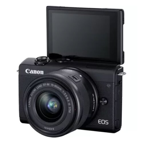 Canon EOS M200 Body - Black + EF-M 15-45mm Lens
