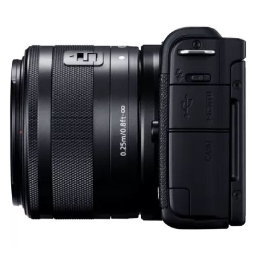 Canon EOS M200 Body - Black + EF-M 15-45mm Lens