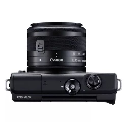 Canon EOS M200 Body - Black + EF-M 15-45mm Lens